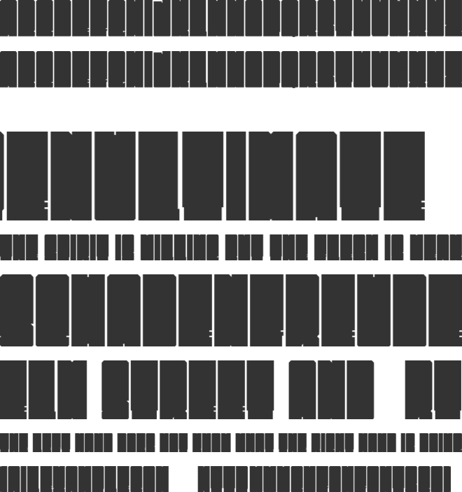 Fat Shanghai font preview