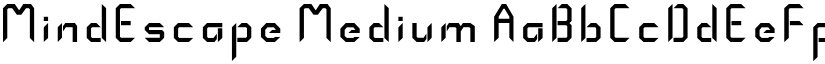MindEscape font download