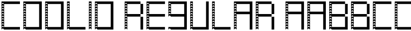 Coolio Regular font
