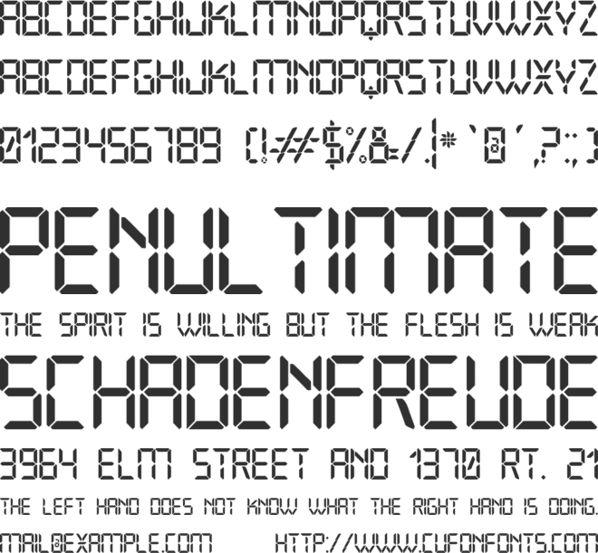 Open 24 Display St font preview