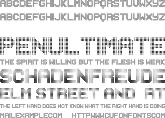 MUSICNET font preview