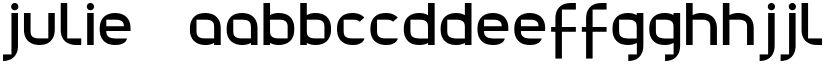 Julie01 font download