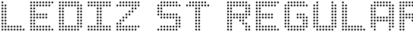 LediZ St Regular font