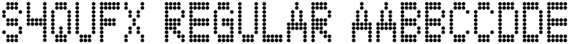 S4QUFX Regular font