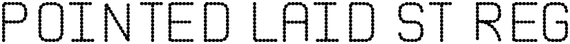 Pointed Laid St Regular font