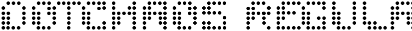 Dotchaos Regular font