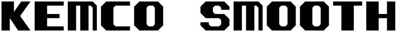 Kemco Smooth font download