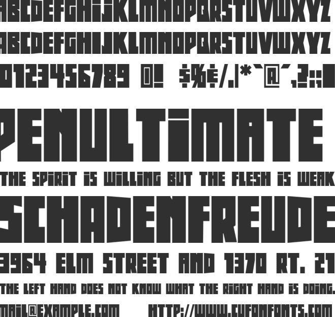 Beethoven font preview