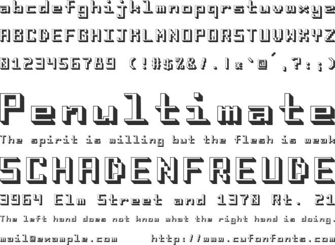 i8080 font preview