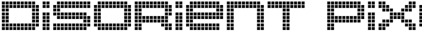 Disorient Pixels font download