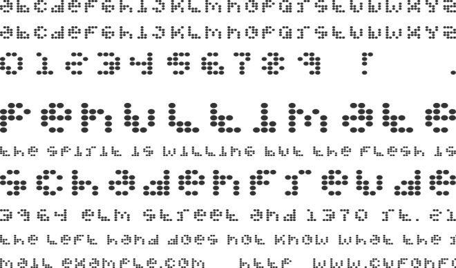 PropellerFuel font preview