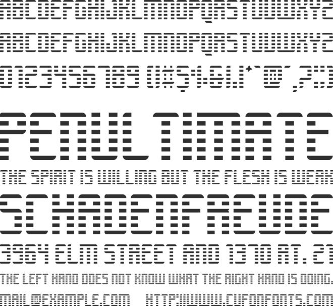 RETROSYNTHWAVE font preview