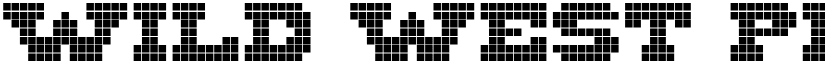 Wild West Pixel Regular font