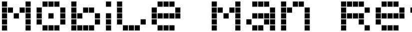 Mobile Man Regular font