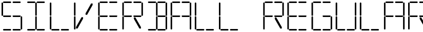 Silverball font download