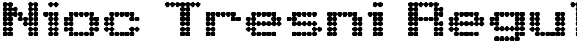 Nioc Tresni Regular font