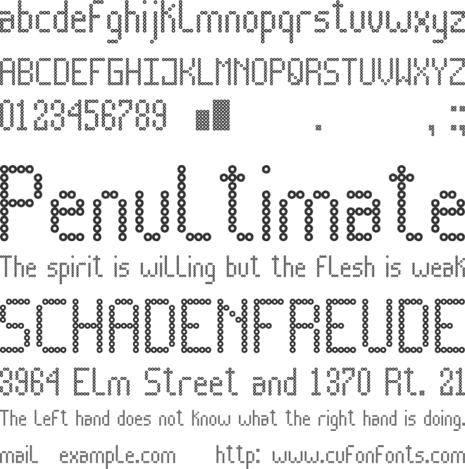 News Board Tfb font preview