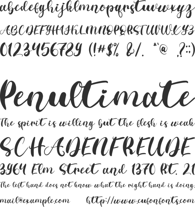 Valentine Peace - Personal Use font preview