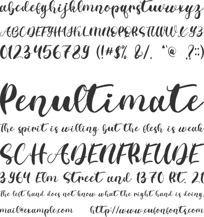 Valentine Peace - Personal Use font preview