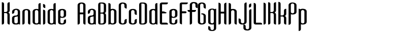 Kandide font