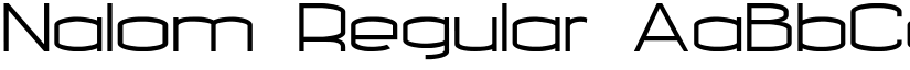 Nalom Regular font