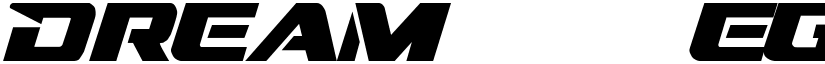Dream MMA Regular font