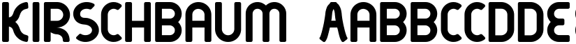 kirschbaum font