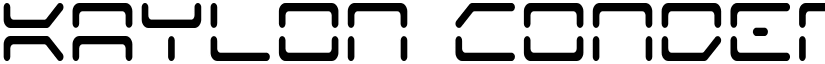 Kaylon Condensed Condensed font