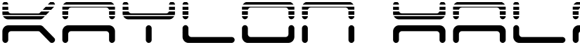 Kaylon Halftone Regular font