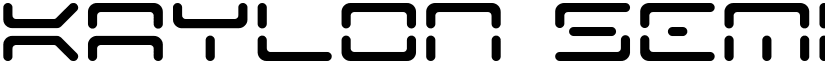 Kaylon Semi-Bold Semi-Bold font