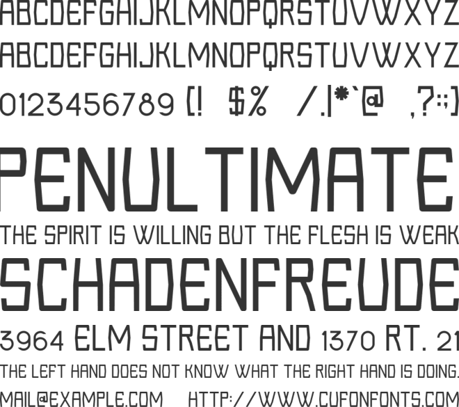 Loka font preview