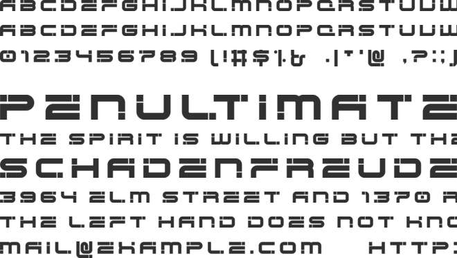 Hype Fixer font preview