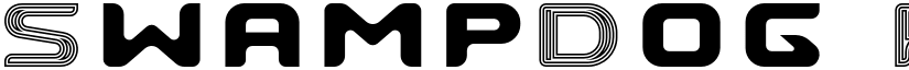 SwampDog Regular font