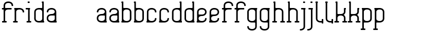 Frida01 font
