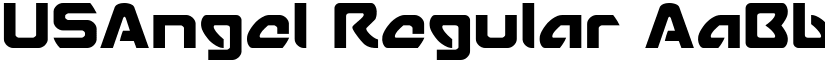 USAngel Regular font