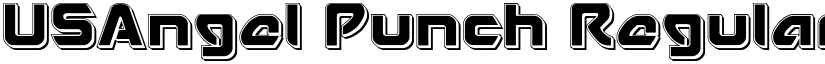 USAngel Punch Regular font