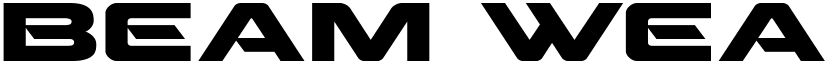 Beam Weapon Expanded Expanded font