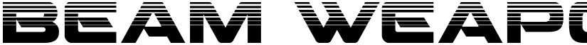 Beam Weapon Halftone Regular font
