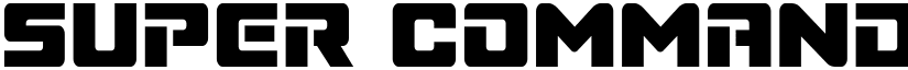 Super Commando Condensed Condensed font