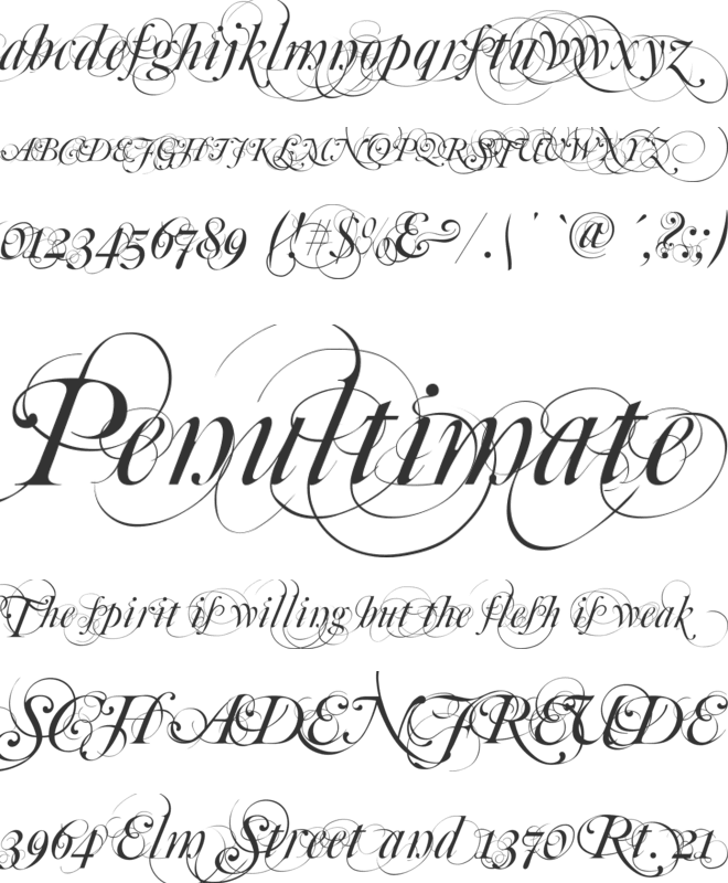 Mutlu Ornamental font preview