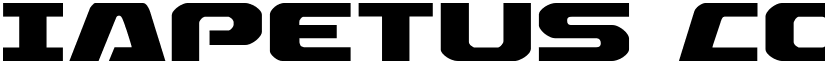 Iapetus Condensed Condensed font