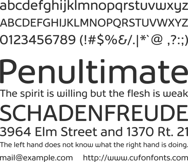 KIDS Shaw font preview