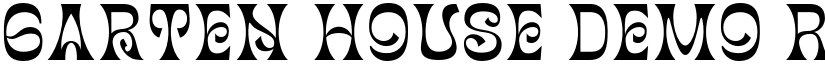 Garten House Demo Regular font
