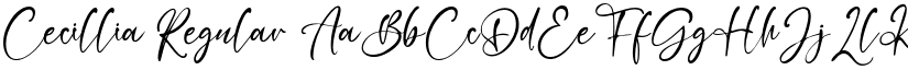 Cecillia Regular font