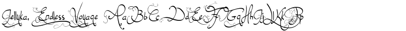 Jellyka, End_less Voyage font