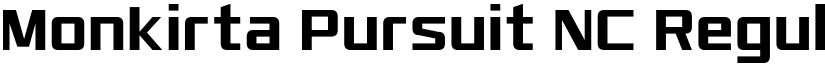 Monkirta Pursuit NC Regular font