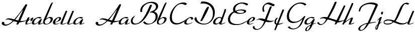 Arabella font