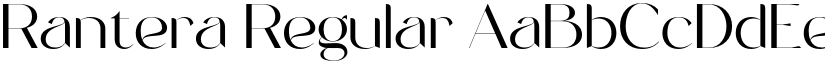 Rantera Regular font
