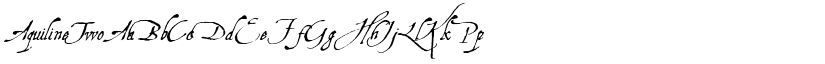 AquilineTwo font