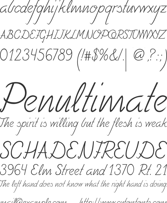 Fely font preview
